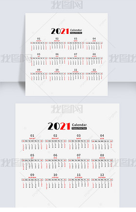 2021 calendar Ű