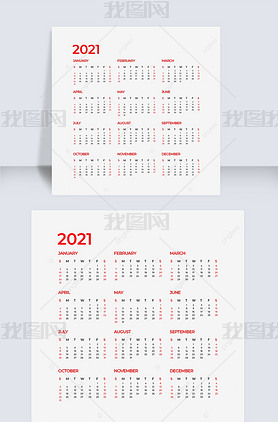 2021 calendar ʸԼ