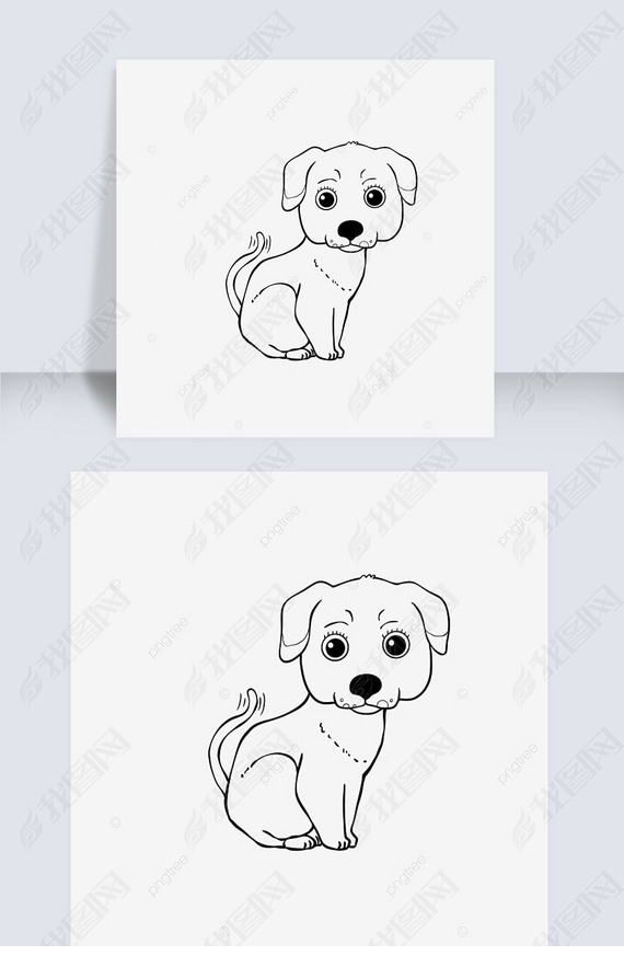 dog clipart black and white ɰֻﹷ߸