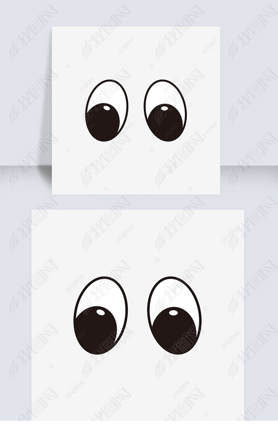 򵥿ͨʸԲδ۾ eyes clipart