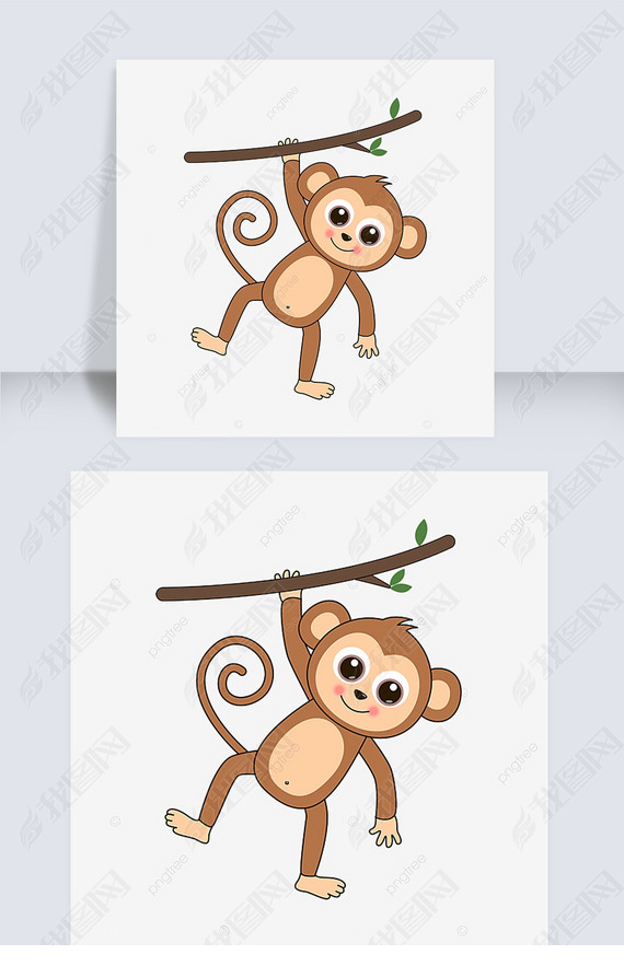 ͨˣɫС monkey clipart