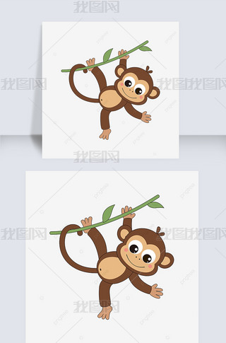 ʸͨɰ֦ˣӲͼ monkey clipart