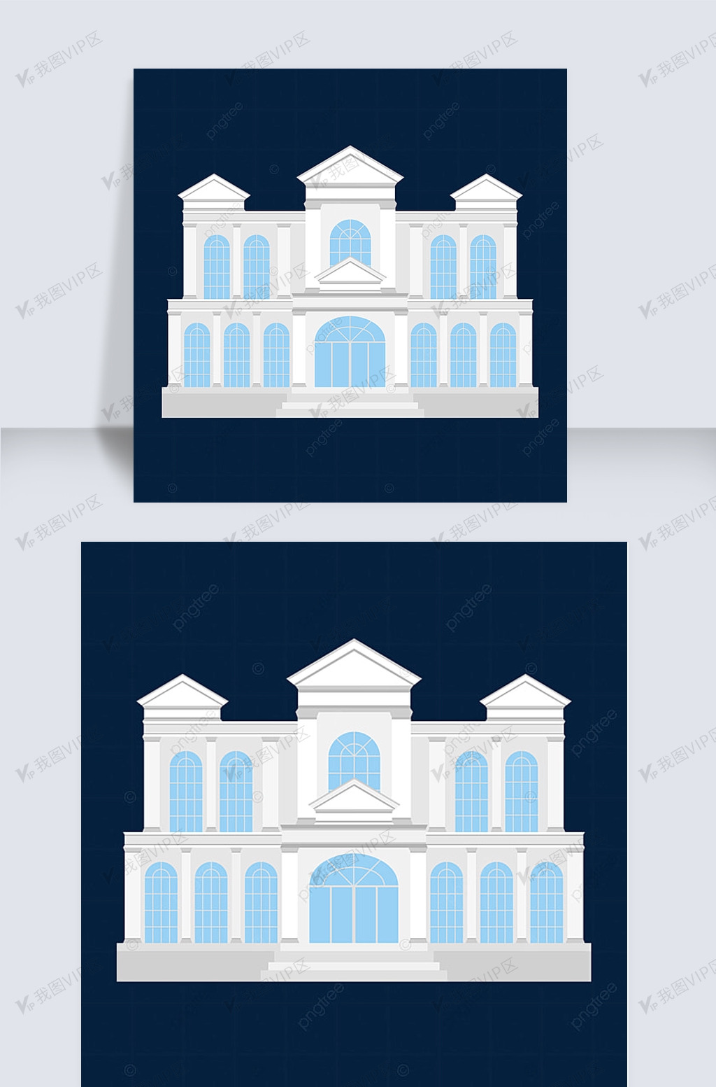 设计元素 其他 其他 平面样式美国白宫建筑白宫原创设计平面样式美国