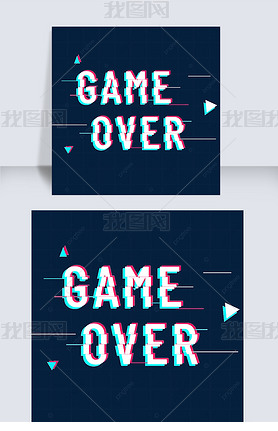 glitchϷgame over