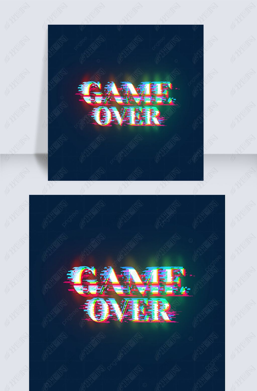 glitchϷɫgame overԪ