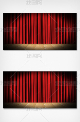 魔术表演背景图片免费创意背景|舞台聚光灯幕布背景