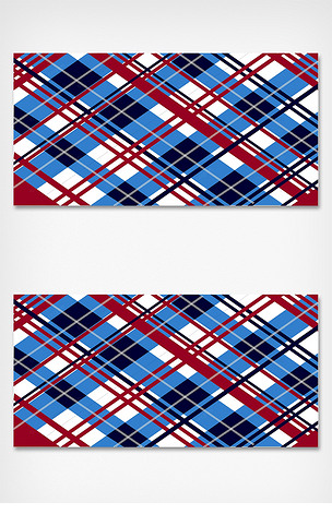 红蓝苏格兰风格格子背景