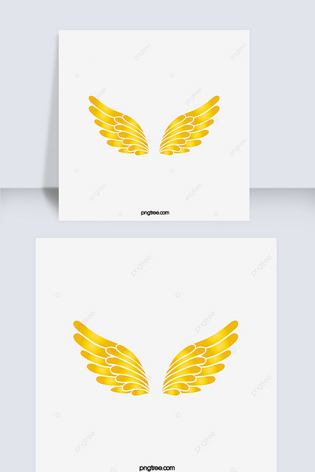 黄色的飞行翅膀