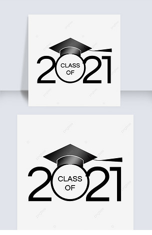 2021年毕业季艺术字装饰