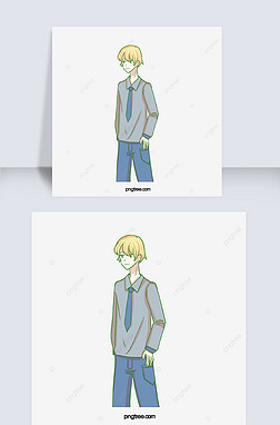 可爱卡通人物角色专题模板-图片素材下载-我图网