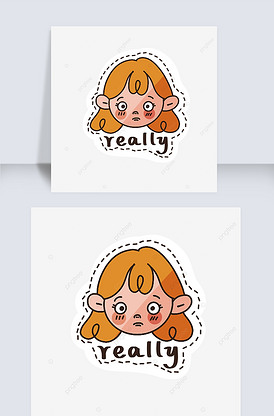 困惑卡通图片素材_困惑卡通模板下载-我图网vip素材