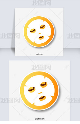 原创可爱敷面膜美容觉聊天表情版权可商用