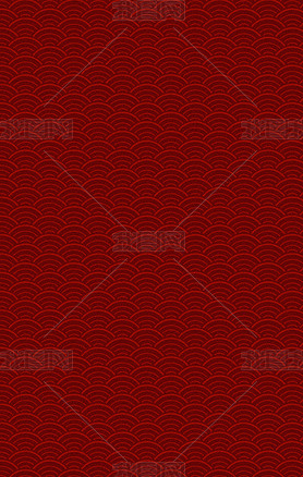 红色中国风元素花纹传统元素祥云纹理背景
