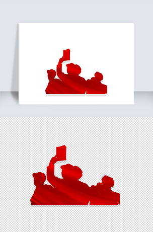 军人剪影下载-编号26499392-建党节丨建军节-我图网