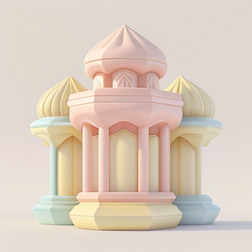 城堡建筑3D模型数字艺术作品17