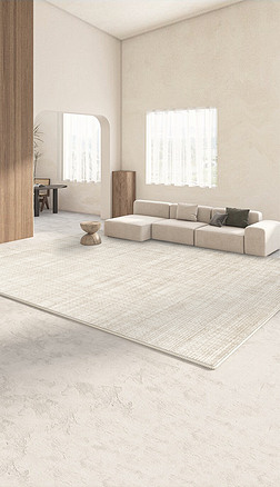 现代简约几何条纹素色肌理客厅卧室地毯地垫图案设计