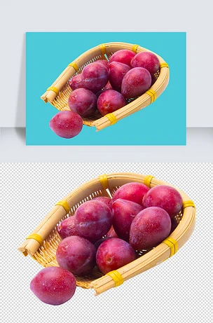 2022年红色杏水果包装广告设计苏素材
