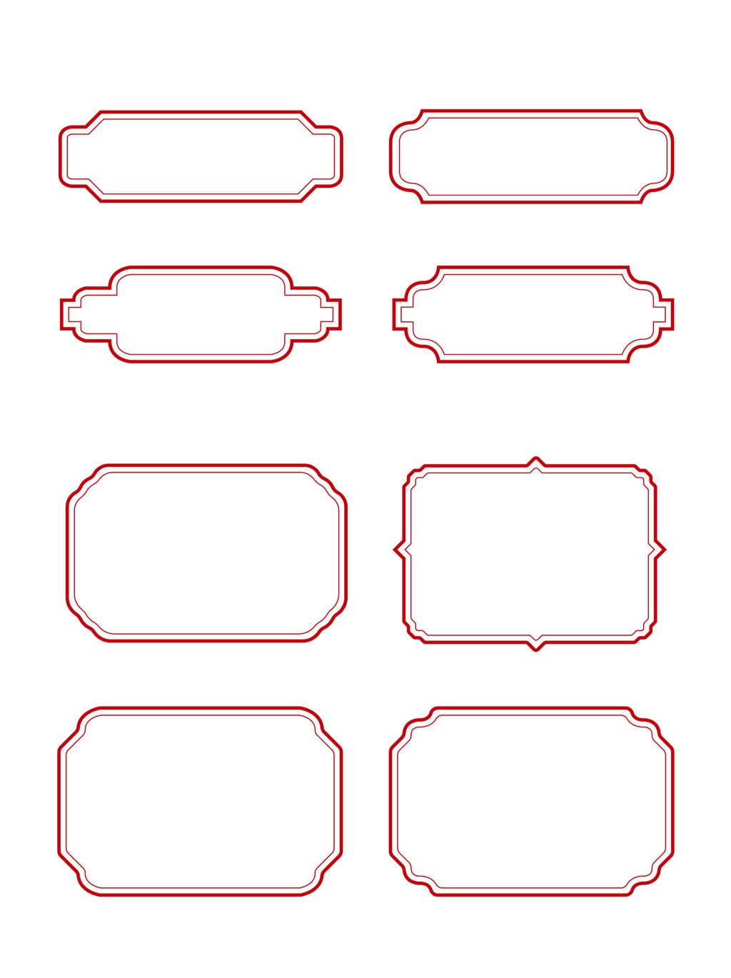 框素材简介我图网提供中式边框简约复古中国风标题框矢量文本框下载