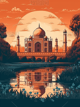 Taj Mahalļֽ廭˹𿭵·Artstation