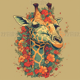 ƽʸCute Giraffe James JeanStudio Ghibli 1980