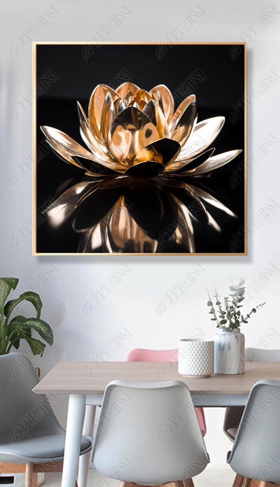 Nymphaea tetragona Georgi golden ratio dark background psychedelic glass