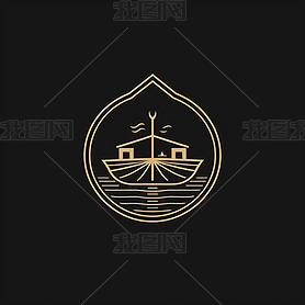 ԼPaddle boat Logo