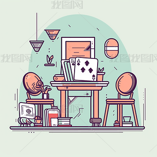 dribble插画简单插图设计