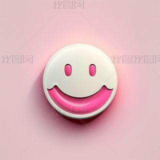 3DȾSmiling Faceͼ  UIͼ  8K  C4D  ۰ױ