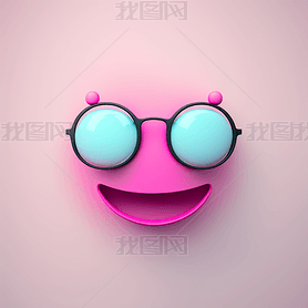 Smiling Face with Glasses icon  3DȾ