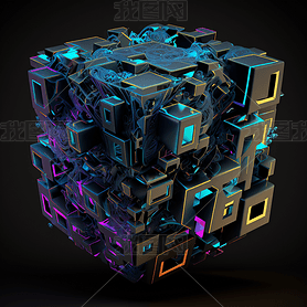 ޺ͼ  Greeble  Cube Cube 3