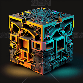 Greeble޺  3Dͼ  Cube Cube 3