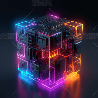 3DͼGreeble޺  Cube Cube