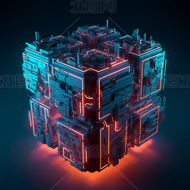 Greeble޺Ƶ3Dͼ  Cube Cube