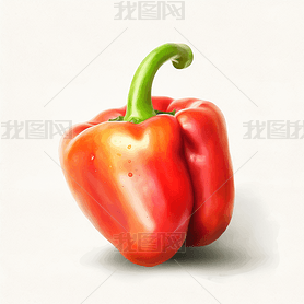 ʵϸ廭 Realistic Super Detailed Pepper Illustration