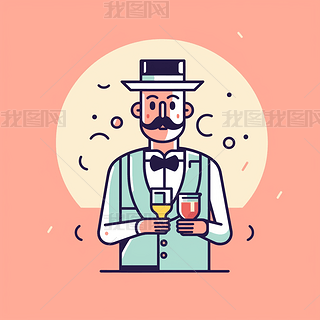 ƽ廭ԼɫDribbleƷչʾ Waiter