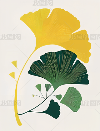 Ginkgo biloba leaf flower vector art for your next project廭ͼ