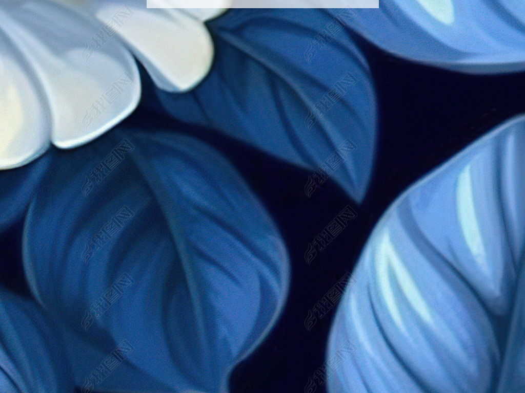 数码图案时尚植物花卉图案印花06