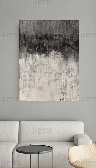 复古工业风做旧色斑纹理抽象艺术挂画装饰画