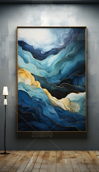 原创高清抽象艺术挂画玄关客厅餐厅装饰画挂画挂图