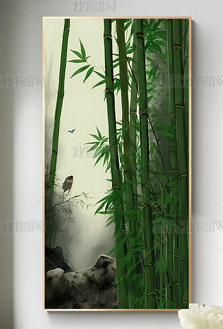 山水竹图片_山水竹素材_山水竹高清图片_摄图网图片下载