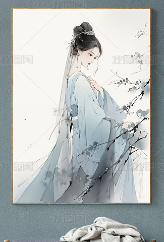 卸売 中国美術品・中国名家書画水彩画・少女彩画・書道・肉筆・風水 絵画
