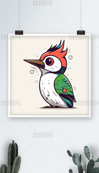 ľԳͯ廭ͨwoodpecker