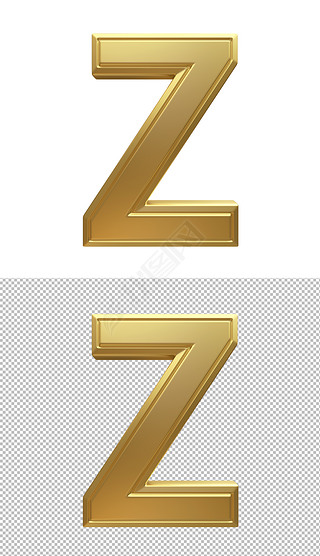 金色字母Z