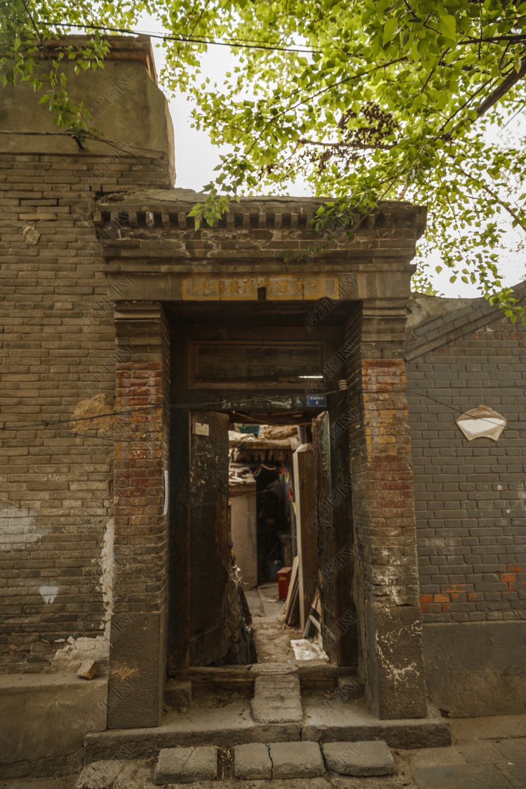 原创中国河北省张家口市堡子里景区晋商明清建筑-版权可商用