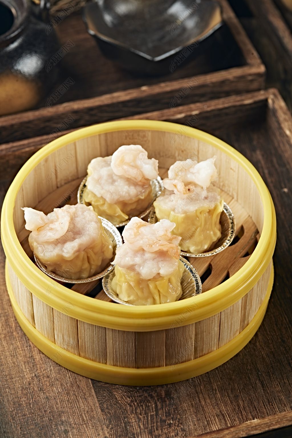 香蒸虾仁大烧麦