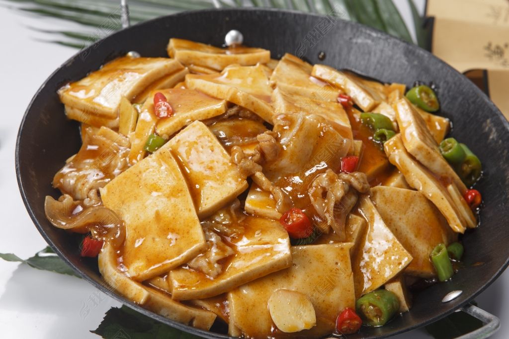 原创锅仔香辣千页豆腐