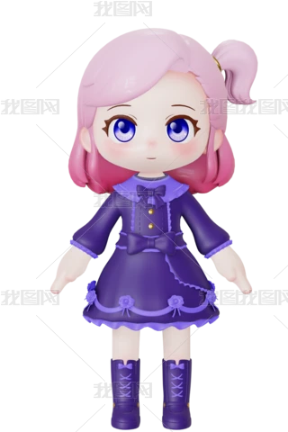 ԭ��3D����IP����Ԫ��ͨ���������ɫ��ȹŮ��