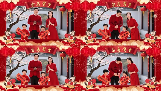 2026��������ף�����ڰ�����Ƶ��AEģ��