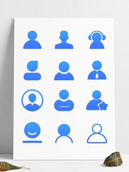 手绘小清新多彩音符音乐元素图标ai矢量蓝色水滴元素icon方向手绘图标