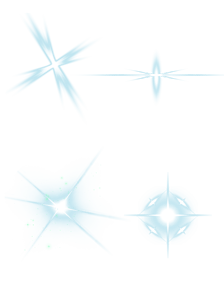 星光发光耀斑效果光晕炫光透明素材矢量元素